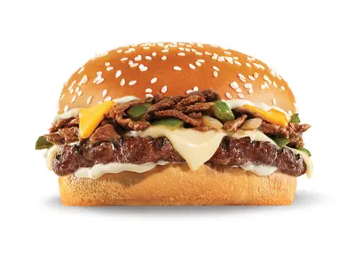 Cheese Steak Burger