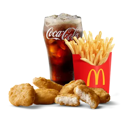Medium Meal 6pc McNuggets