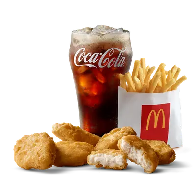 Regular Meal 6pc McNuggets