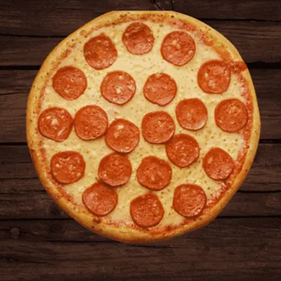 Beef Pepperoni Stuffed Crust Pizza