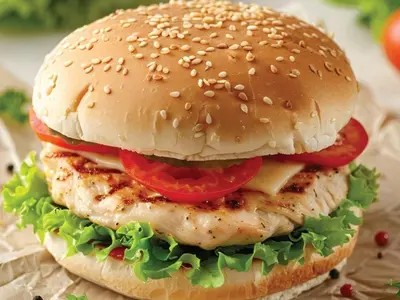 GRILL AND THRILL SINGLE PATTY Burger