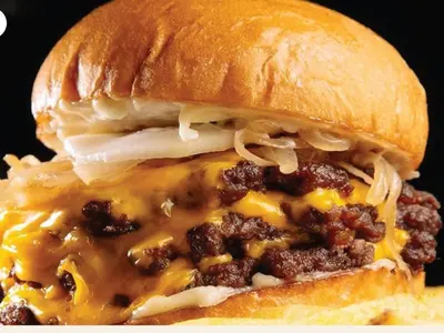 BASHER BEEF SINGLE PATTY Burger