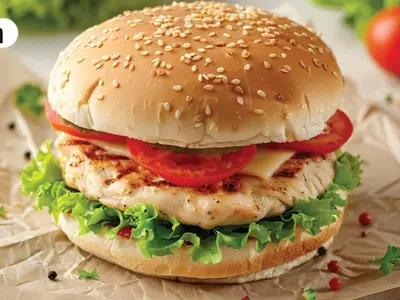 GRILL AND THRILL DOUBLE PATTY Burger