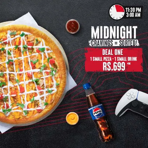 Small Classic Pizza + 1 Small Drink