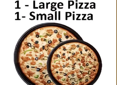 Pizza Deal 1 (Large And Small)
