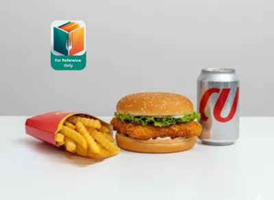 Zinger Burger with fries & Cold Drink