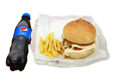 Zinger Burger, Regular Fries & 345 ml Soft Drink