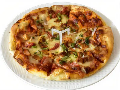 Behari Kabab Pizza