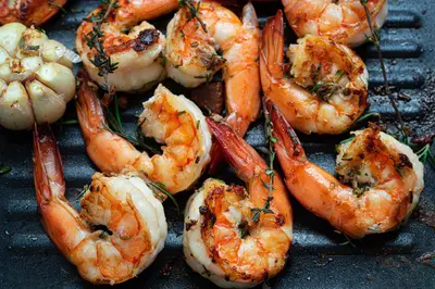 Grilled Chilli Prawn