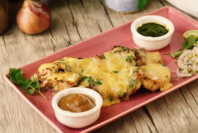 Chicken Cheese Kabab