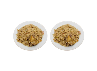 2 Beef Pulao & 2 Shami