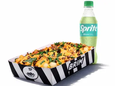 Beef Brimbox and Regular Drink