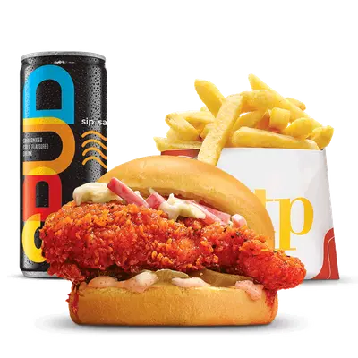 Smash Beef Single Combo