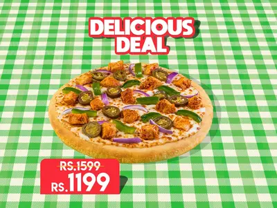 Delicious 10 Inch Medium Pizza Deal