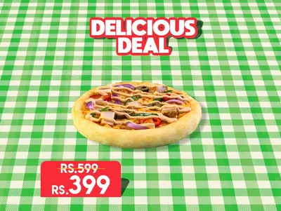 Delicious 6 Inch Small Pizza Deal