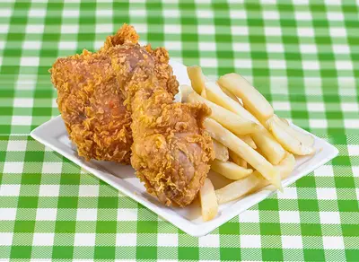 2 Pos Fried Chicken Deal With Fries