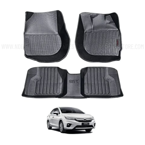 Honda City 2021-2026 TPE Floor Mats Premium