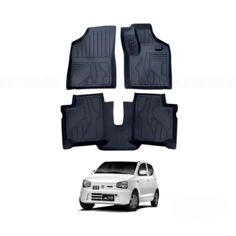 Suzuki Alto 2019-2026 TPE Floor Mats Premium