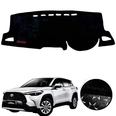 Toyota Corolla Cross 2020-2026 Velvet Dashboard Mat