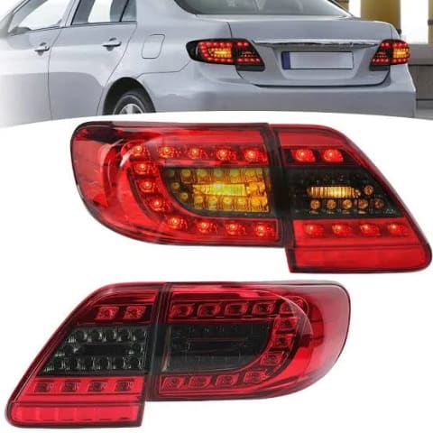 Toyota Corolla 2012-2014 Eagle Eyes Red Smoke LED Back Lamps