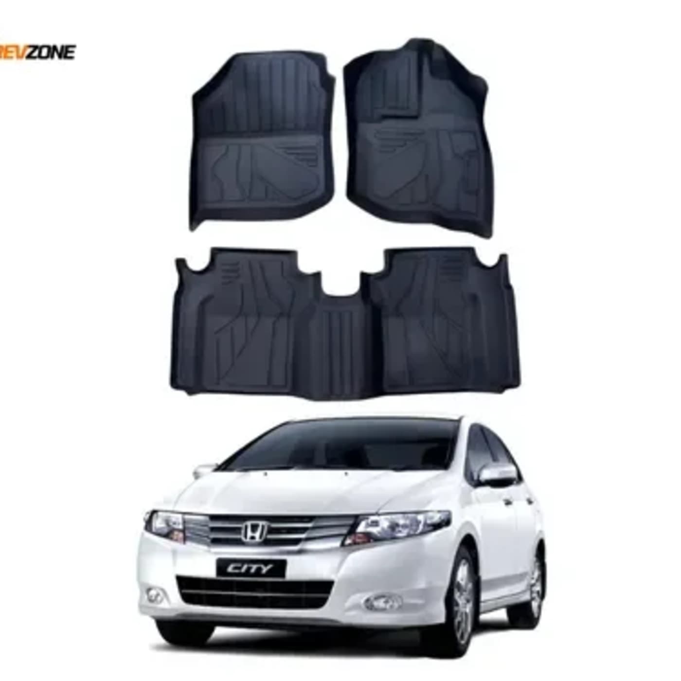 Honda City 2009-2020 TPE Floor Mats Premium