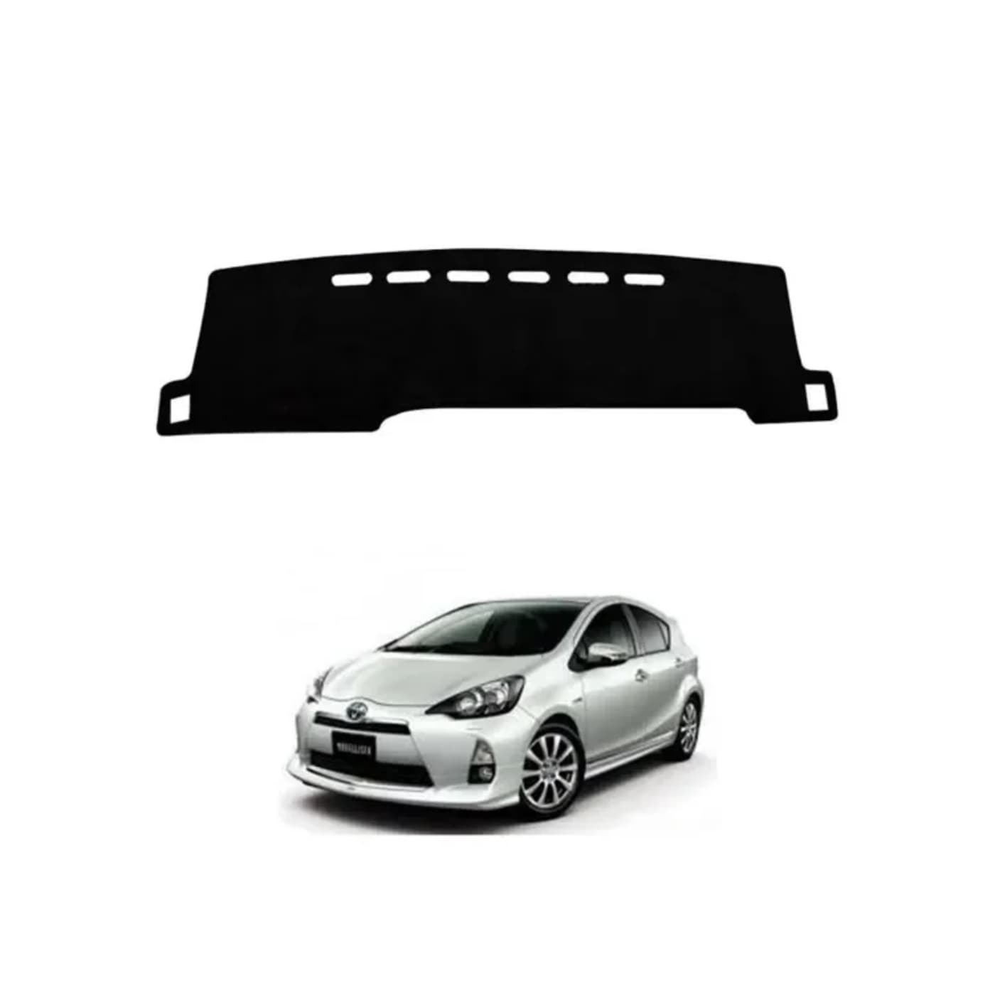 Toyota Aqua 2012-2021 Velvet Dashboard Mat