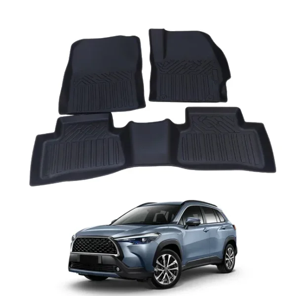 Toyota Corolla Cross 2020-2026 TPE Floor Mats Premium 1