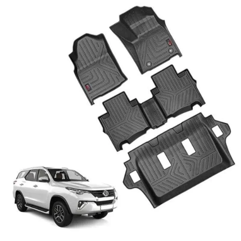 Toyota Fortuner 2020-2026 TPE Floor Mats Premium 3