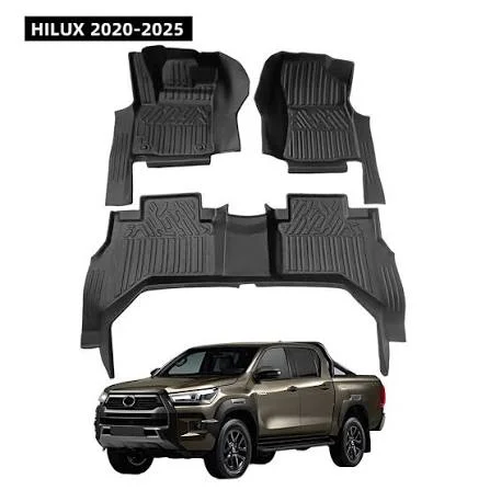 Toyota Hilux Revo 2016-2021 TPE Floor Mats Premium 2