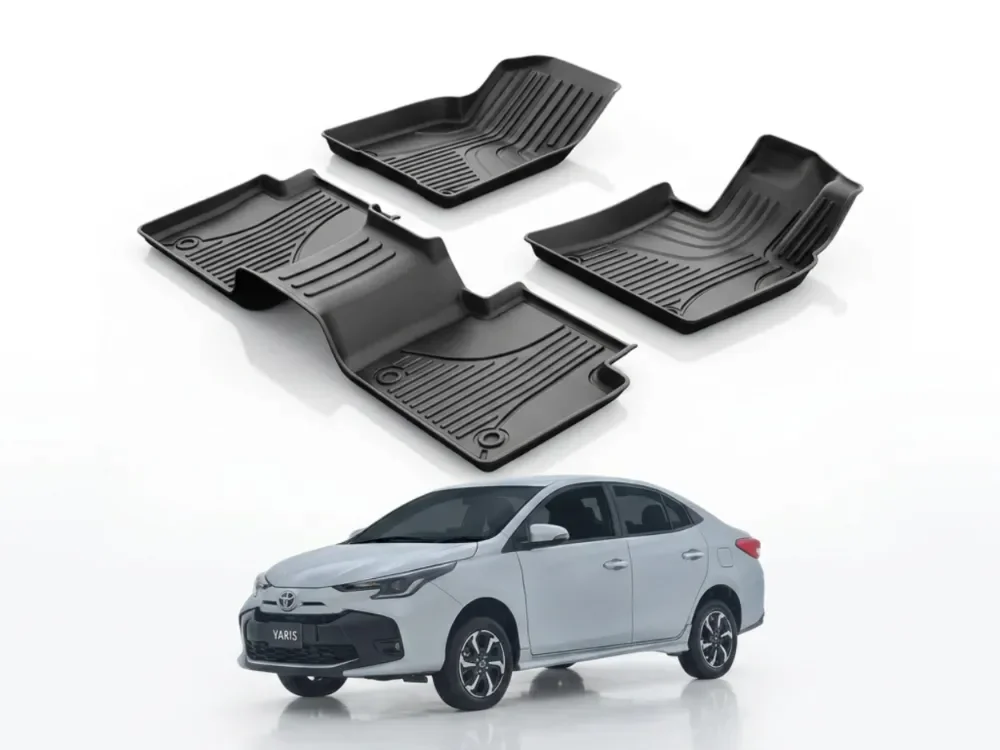 Toyota Yaris 2020-2026 TPE Floor Mats Premium 1