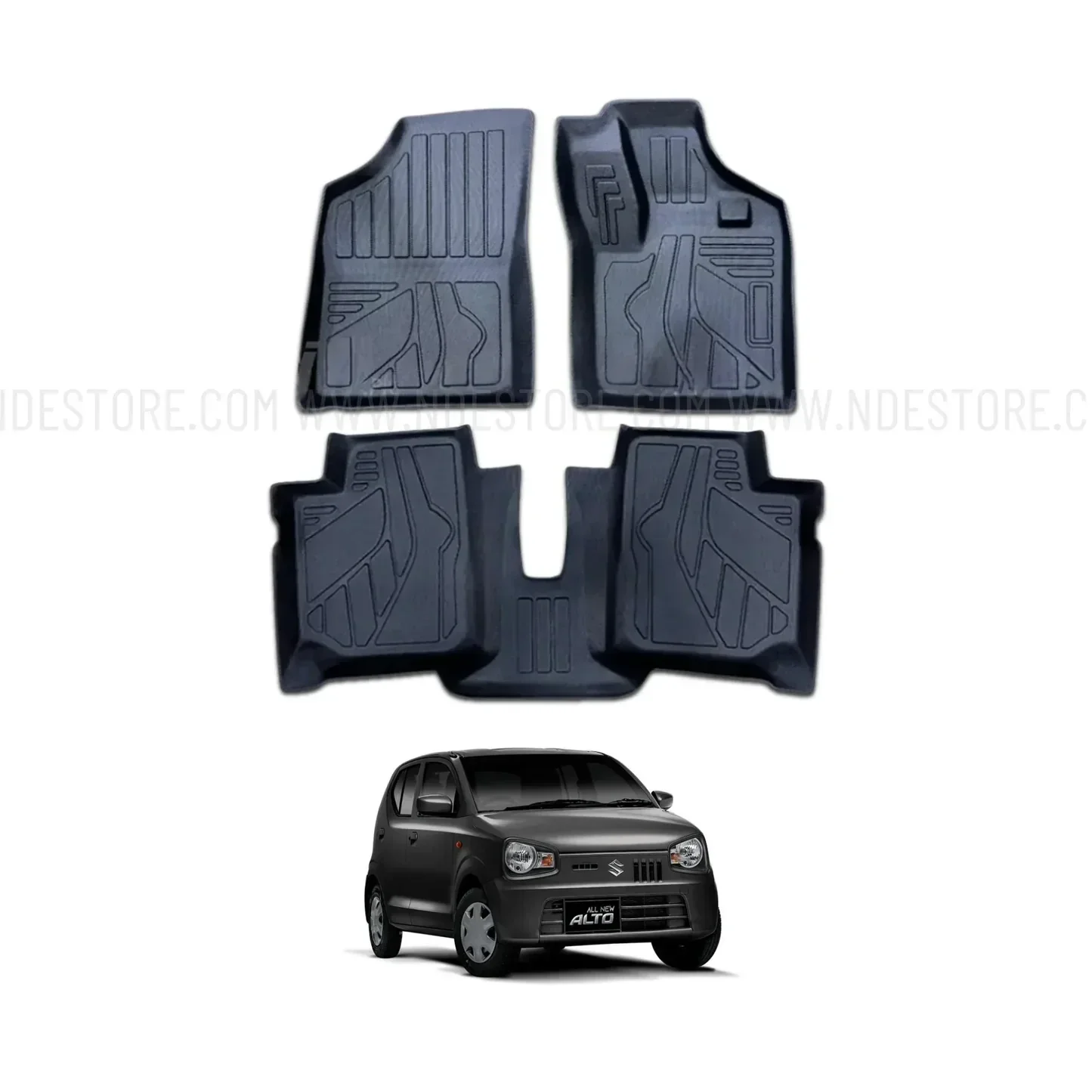 Suzuki Alto 2019-2026 TPE Floor Mats Premium 2