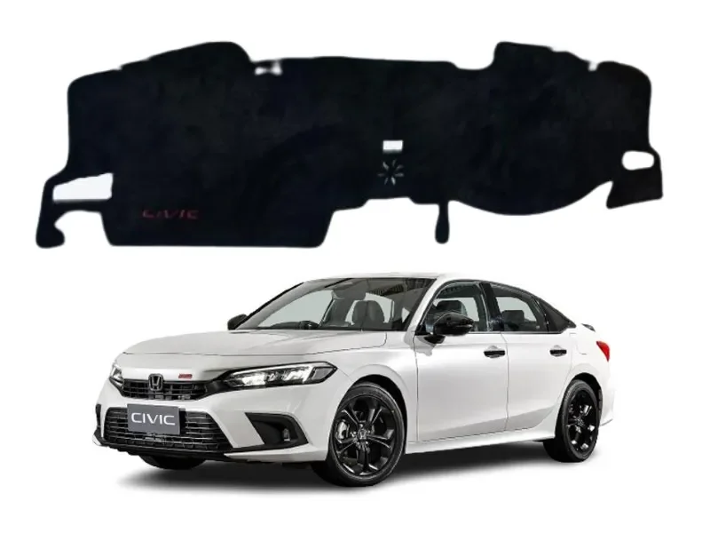 Honda Civic 2022-2026 Velvet Dashboard Mat 1