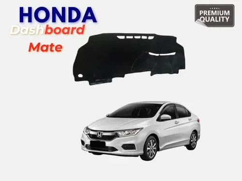 Honda City 2021-2026 Velvet Dashboard Mat 1