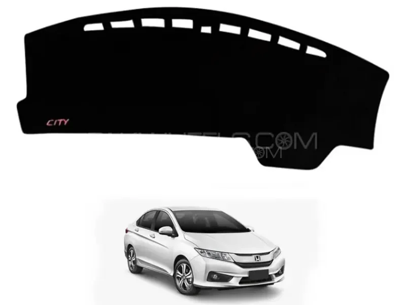 Honda City 2021-2026 Velvet Dashboard Mat 2