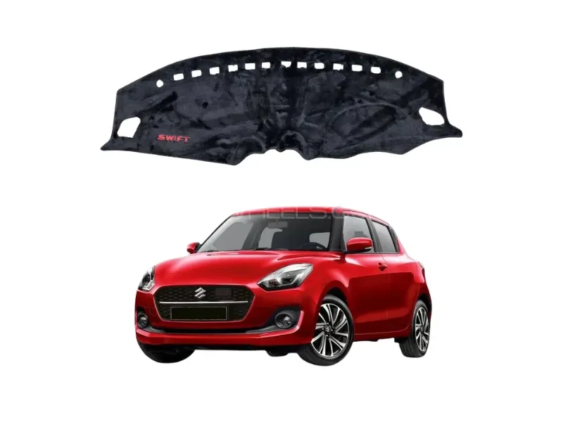 Suzuki Swift 2022-2026 Velvet Dashboard Mat 1