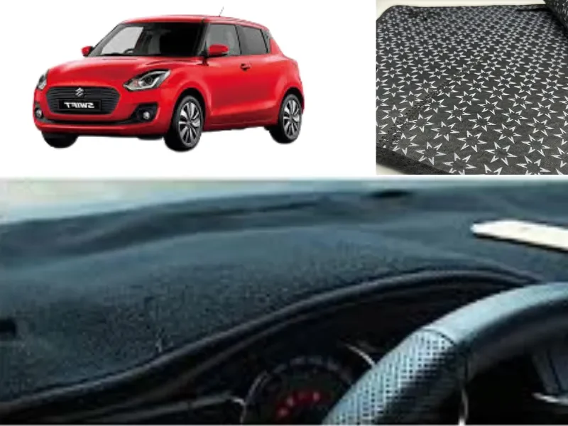 Suzuki Swift 2022-2026 Velvet Dashboard Mat 2