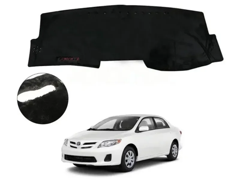 Toyota Corolla 2008-2013 Velvet Dashboard Mat 1
