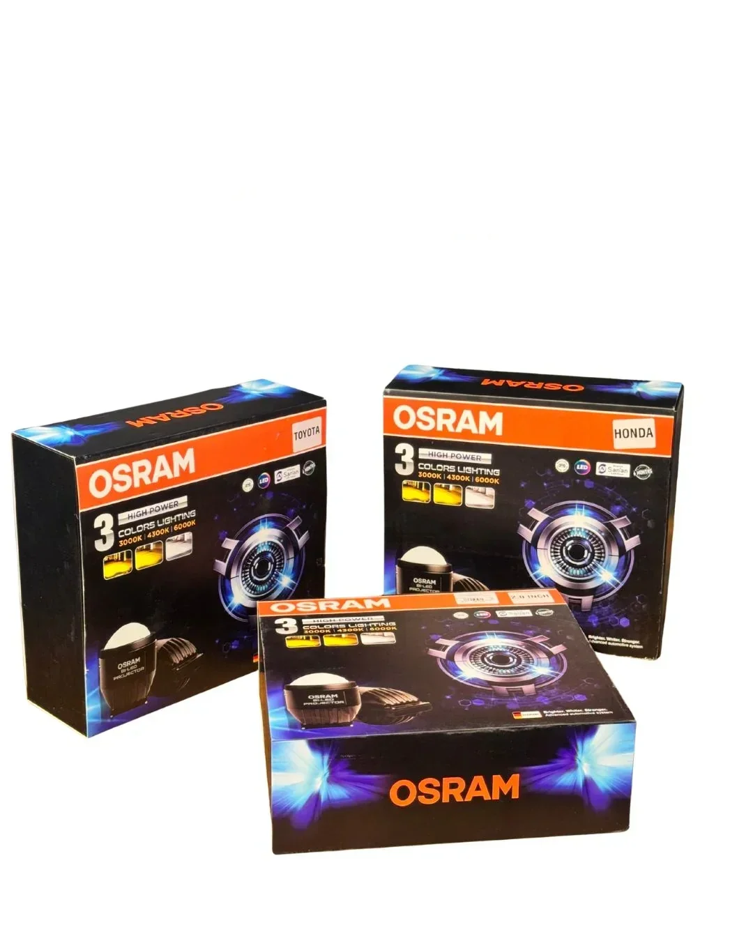 OSRAM Projector Lights 3 Colour Premium Quality 2