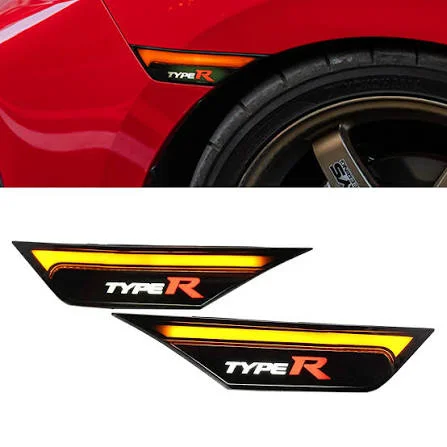 Honda Civic Type R Side Markers Fender Indicator Lights 2016-2021 1