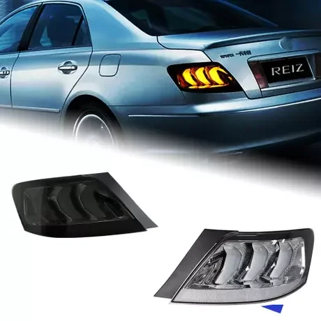 Toyota Mark X Sports Style Smoke Tail Lights 2004-2009 3