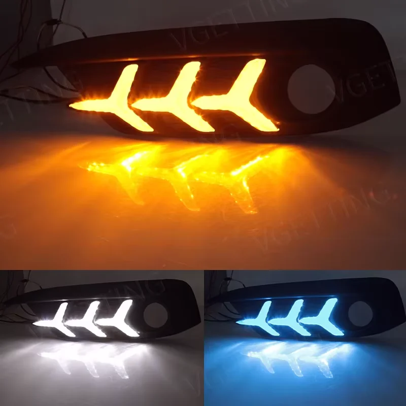 Honda Civic Front Bumper Turn Signal DRL 2016-2020 5