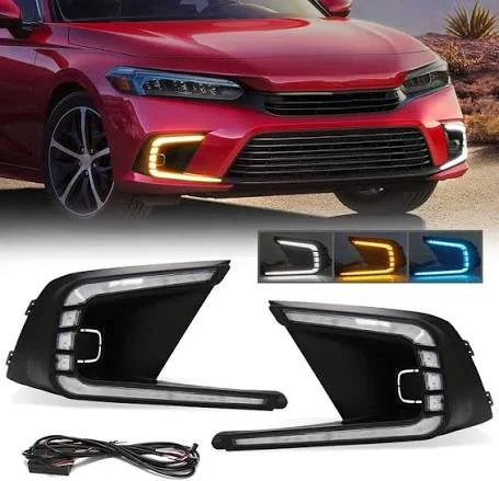 Honda Civic Front Bumper Elegant DRL 2022-2024 2