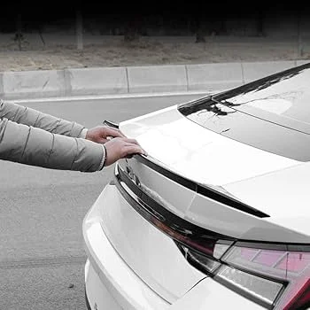 Hyundai Elantra Hybrid Rear Trunk Slim Style Spoiler 2026 Unpainted ABS 3