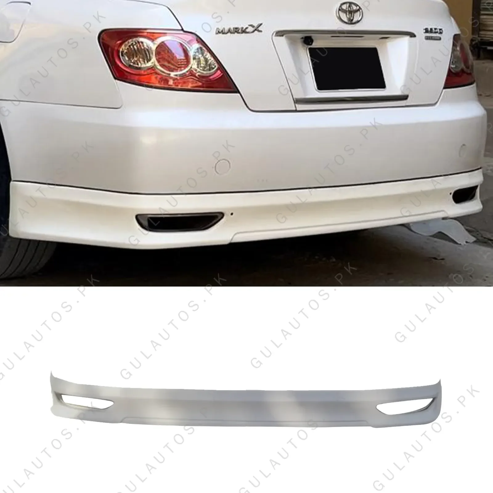 Toyota Mark X TRD Style Body Kit 2004-2009 Unpainted Fiberglass 2