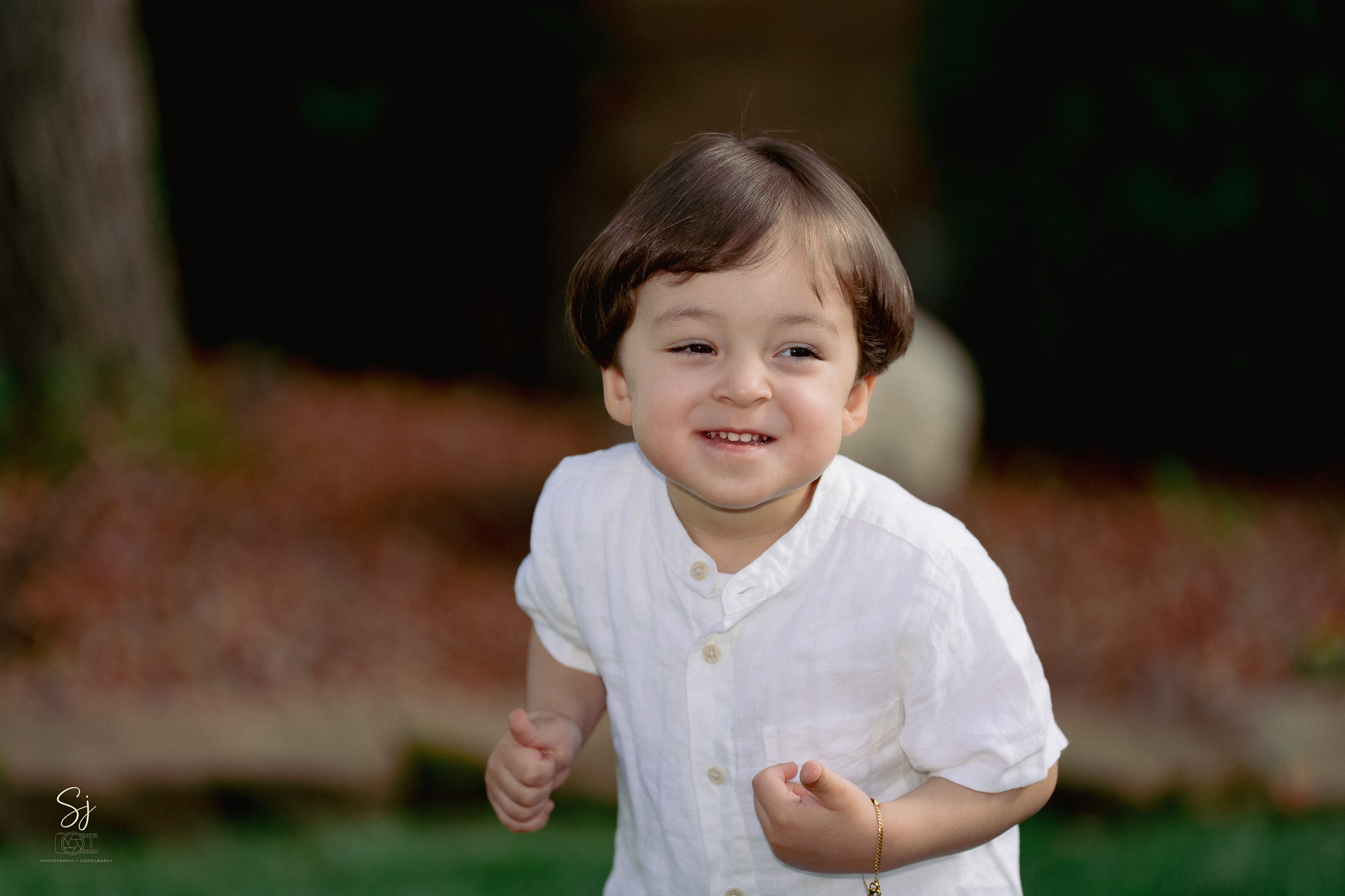 Child smiling portrait