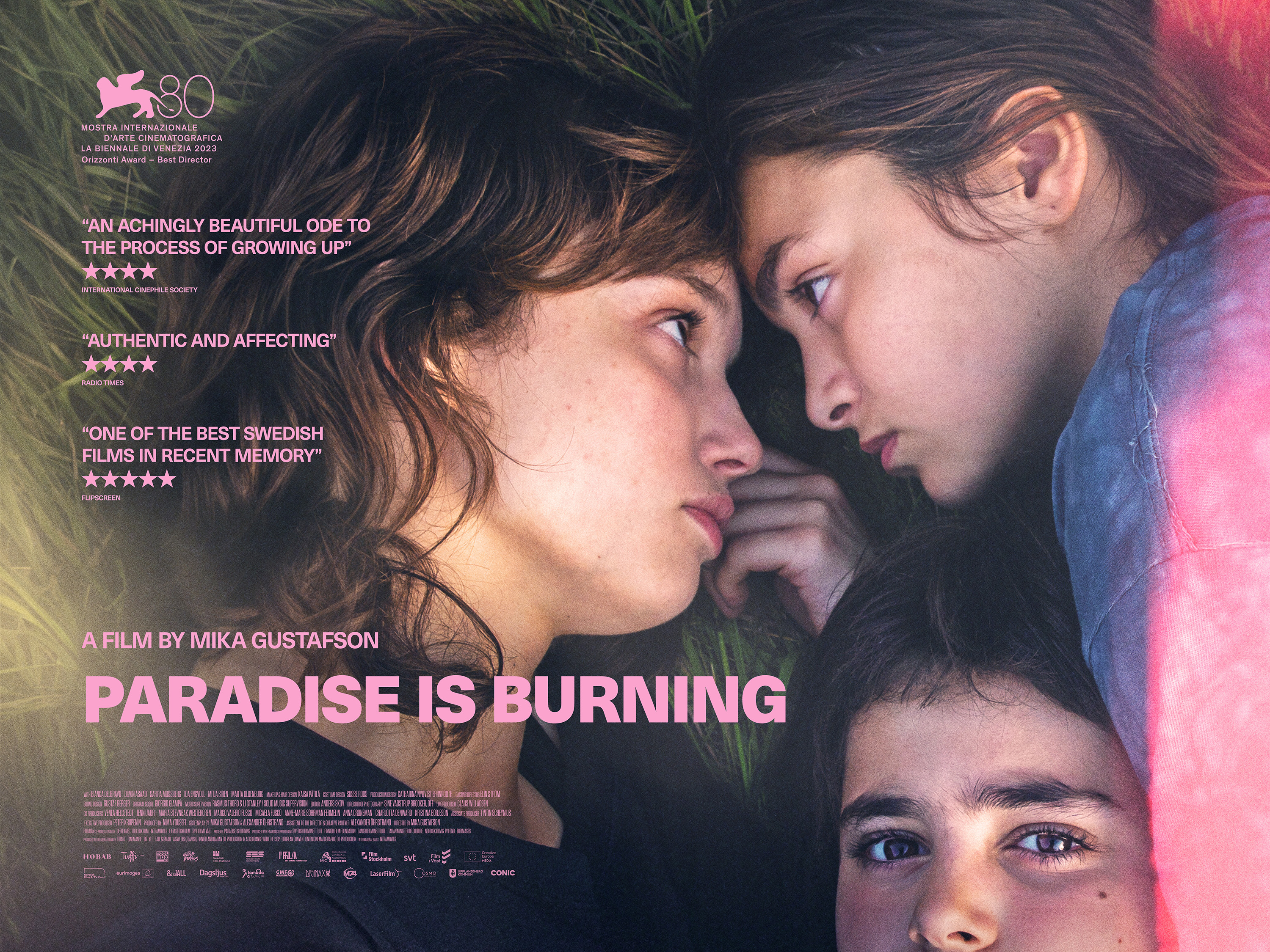 Paradise is Burning poster