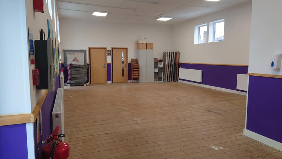 Builth Wells Scout Hut Screenings – audience area