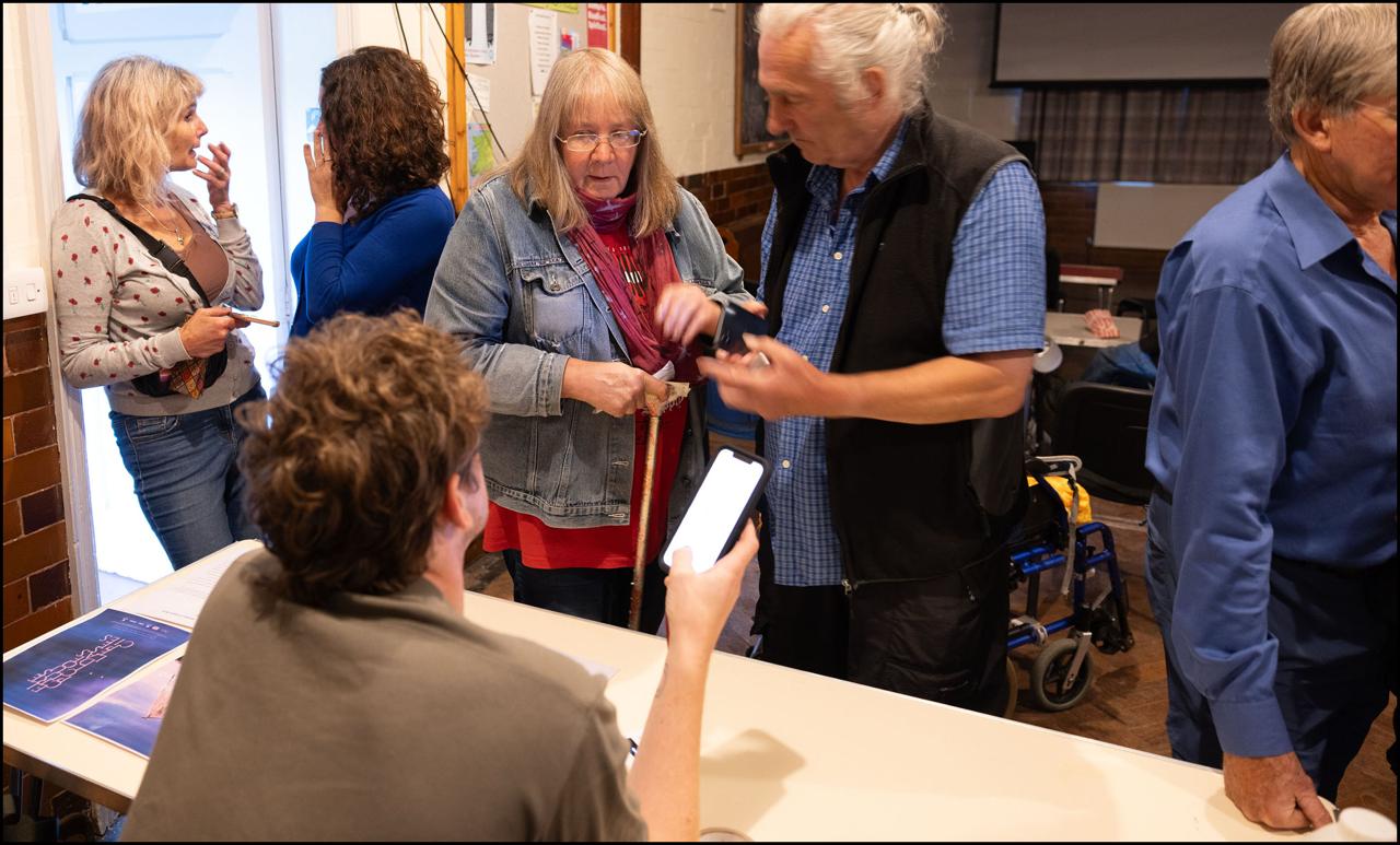 Pantperthog Village Hall – audience area