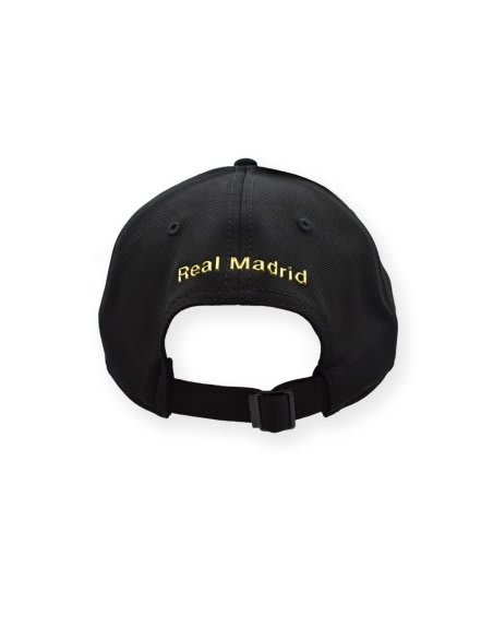 REAL MADRID GORRA BALCK & GOLD ADULTO - Imagen 3