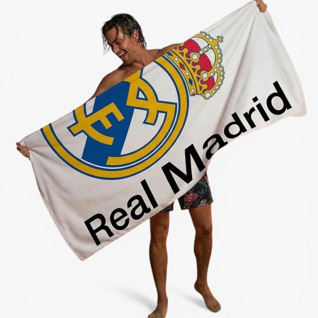 TOALLA REAL MADRID MICROFIBRA 90X180 - Imagen 5